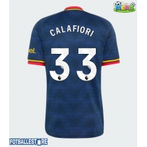 Arsenal Riccardo Calafiori #33 Bortedrakt 2026-27 Kortermet